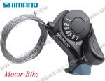 ВЕЛО КОМАНДА ФИКСИРАНА - 7 (ПАЛЕЦ) ЗА ЗАДЕН ДЕРАЙЛЬОР (ДЯСНА) SHIMANO TOURNEY SL-TX30-R7 SIS INDEX